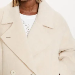 Femme Momoni L'esprit Merci|Manteaux-- Manteau Ichika Bis - Beige