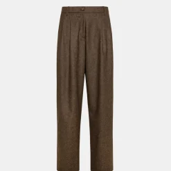 Femme Momoni Pantalons-- Pantalon Adam - Marron