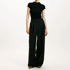 Femme Momoni Pantalons-- Pantalon Kyoto - Noir
