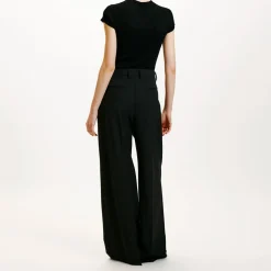 Femme Momoni Pantalons-- Pantalon Kyoto - Noir