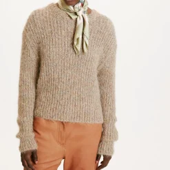 Femme Momoni Mailles-- Pull Odo - Beige