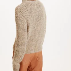 Femme Momoni Mailles-- Pull Odo - Beige