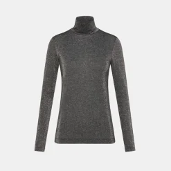 Femme Momoni Mailles-- Pull Rodolphe - Gris