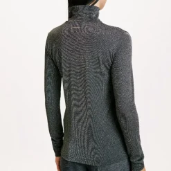 Femme Momoni Mailles-- Pull Rodolphe - Gris