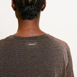 Femme Momoni T-shirts-- T-Shirt Iora - Marron