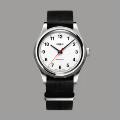 Homme MERCI L'esprit Merci|La Montre Merci-Montre LMM-01 : Blanc (Mécanique)