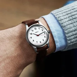 Homme MERCI La Montre Merci-Montre LMM-01 : Quartz (Original) - Blanc