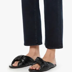 Femme Mother Jeans-- Jean Rambler - Noir