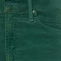 Femme Mother Jeans-- Jean The Ditcher Roller - Vert