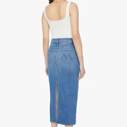 Femme Mother Jupes-- Jupe Pencil Pusher - Bleu