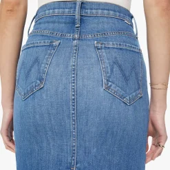 Femme Mother Jupes-- Jupe Pencil Pusher - Bleu