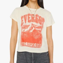 Femme Mother T-shirts-- T-shirt Sinful - Beige