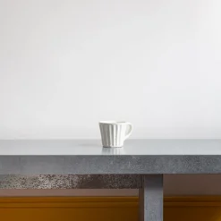 1769 HISTOSHI KATO Tasses-Mug cannelé - Blanc