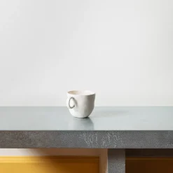 1636 DEARTIS Tasses-Mug en grès - Crème