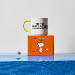 Enfant 1842 MAGPIE L'univers Enfant|Peanuts X Merci-Mug en porcelaine - I'm Not Worth Snoopy