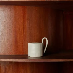 1027 MODERN LIVING Tasses-Mug flow - Blanc