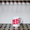 1799 MARKM LASER Tasses-Mug Merci Paris - Rouge