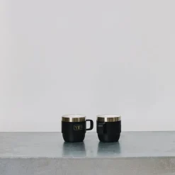 1865 YETI Tasses-Mugs empilables x2 - Noir - YETI