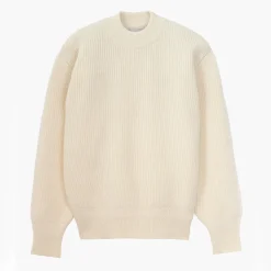 Homme Museum Garments Mailles-- Pull Deck - Écru