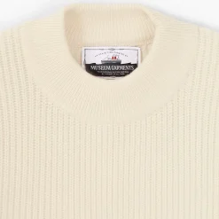 Homme Museum Garments Mailles-- Pull Deck - Écru