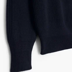 Homme Museum Garments Mailles-- Pull Deck - Marine