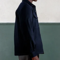 Homme Museum Garments Vestes-- Veste Chemise - Marine