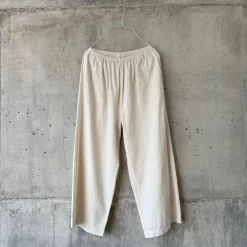 Femme MYSAYANG Pantalons-- Pantalon Emas Long - Crème