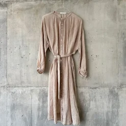 Femme MYSAYANG Robes-- Robe Bayu Long - Nut