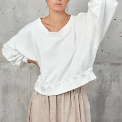 Femme MYSAYANG Sweats-- Sweat Seseh - Blanc