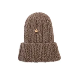 Femme MYSSY Bonnets-- Bonnet en Laine - Marron