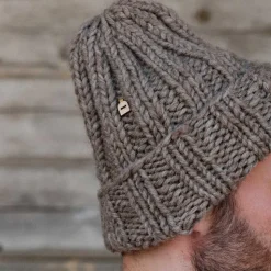 Femme MYSSY Bonnets-- Bonnet en Laine - Marron