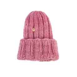 Femme MYSSY Bonnets-- Bonnet en Laine - Rose