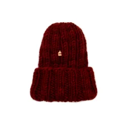 Femme MYSSY Bonnets-- Bonnet en Laine - Rouge