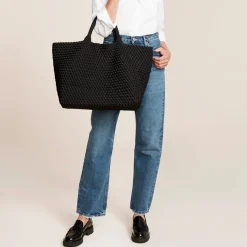 Femme NAGHEDI Sacs À Main-- Tote Large St Barths - Noir