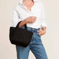 Femme NAGHEDI Sacs À Main-- Tote Petit St Barths - Noir