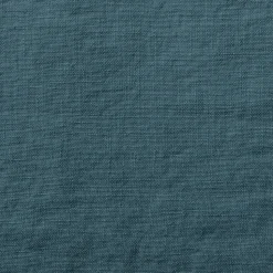 200 LINTEX Nappes-Nappe en lin lavé - Bleu Pétrole