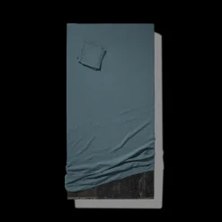 200 LINTEX Nappes-Nappe en lin lavé - Bleu Pétrole