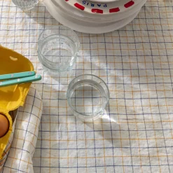 200 LINTEX Nappes-Nappe en lin lavé - Office Jaune Vallauris