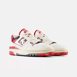 Femme New Balance Baskets-- Baskets 550 - Rouge