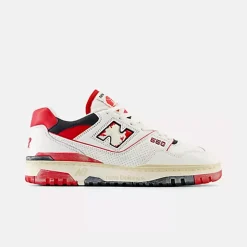 Femme New Balance Baskets-- Baskets 550 - Rouge