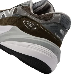 Homme New Balance Baskets-- U990OG6 - Vert Olive