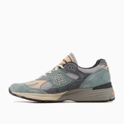 Homme New Balance Baskets-- U991SG2 - Bleu/Gris Foncé