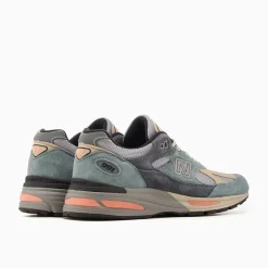 Homme New Balance Baskets-- U991SG2 - Bleu/Gris Foncé