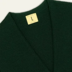 Homme NITTO KNITWEAR Mailles-- Cardigan Youri - Vert Fôret