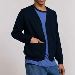 Homme NITTO KNITWEAR Mailles-- Cardigan Youri - Marine