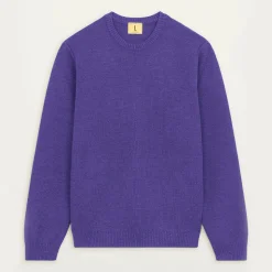 Homme Nitto Knitwear Mailles-- Pull Youri - Violet