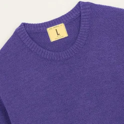 Homme Nitto Knitwear Mailles-- Pull Youri - Violet