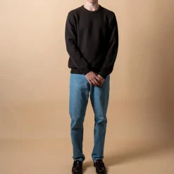 Homme Nitto Knitwear Mailles-- Pull Youri - Marron