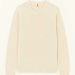 Homme NITTO KNITWEAR Mailles-- Pull Youri - Ecru