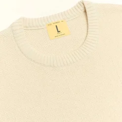 Homme NITTO KNITWEAR Mailles-- Pull Youri - Ecru